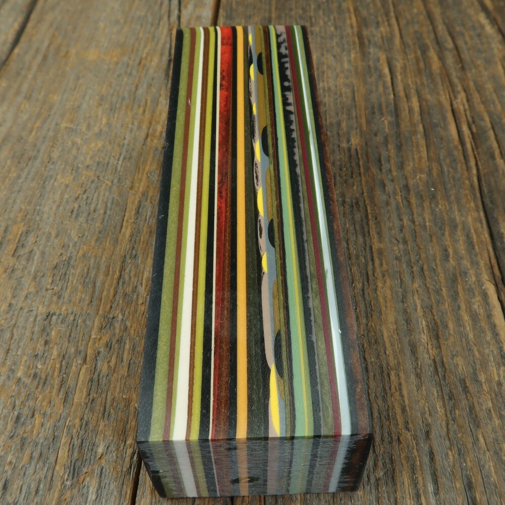 Epoxy block - dark rainbow - Image 2