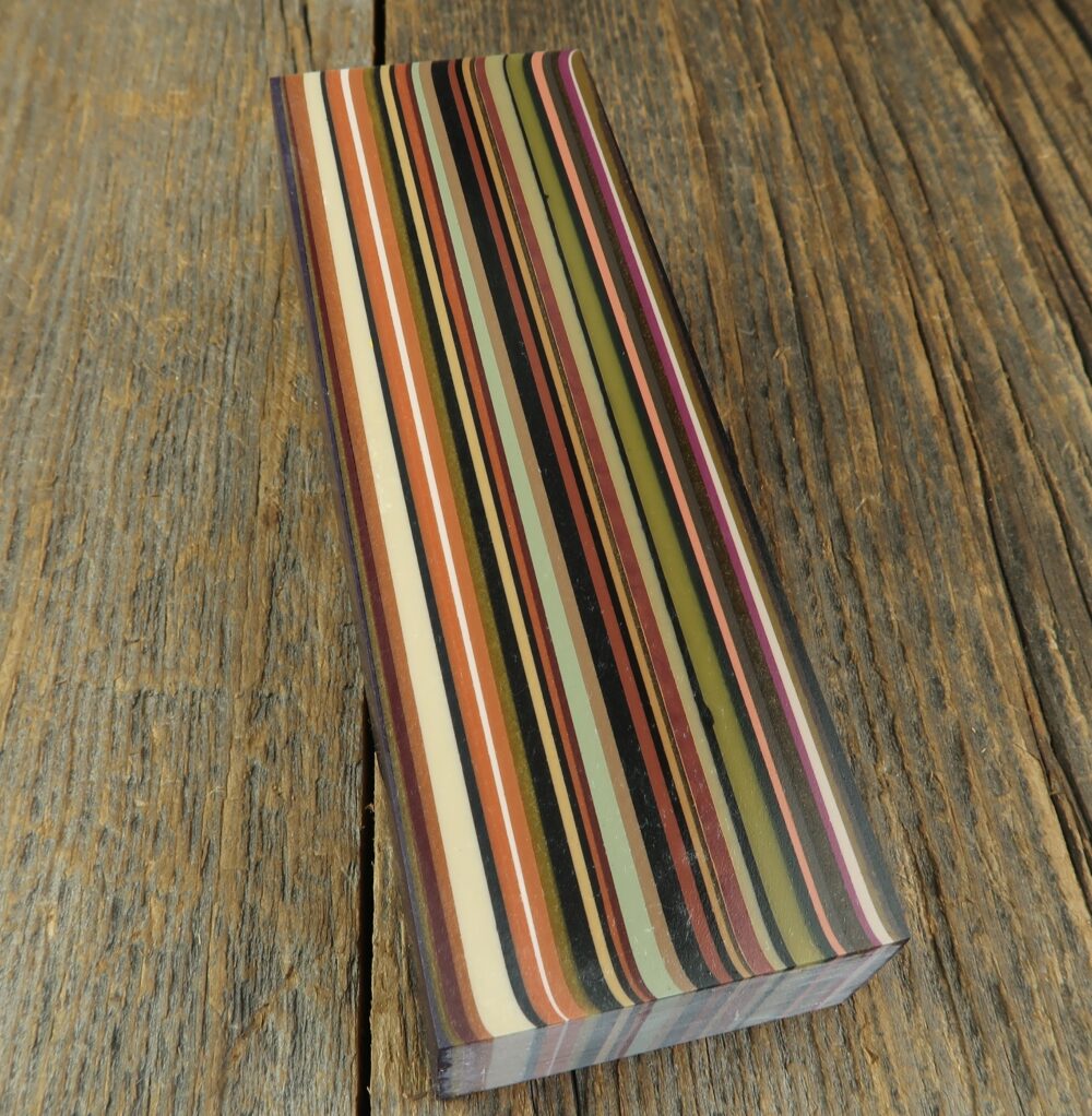 Epoxy block - Retro rainbow - Image 2
