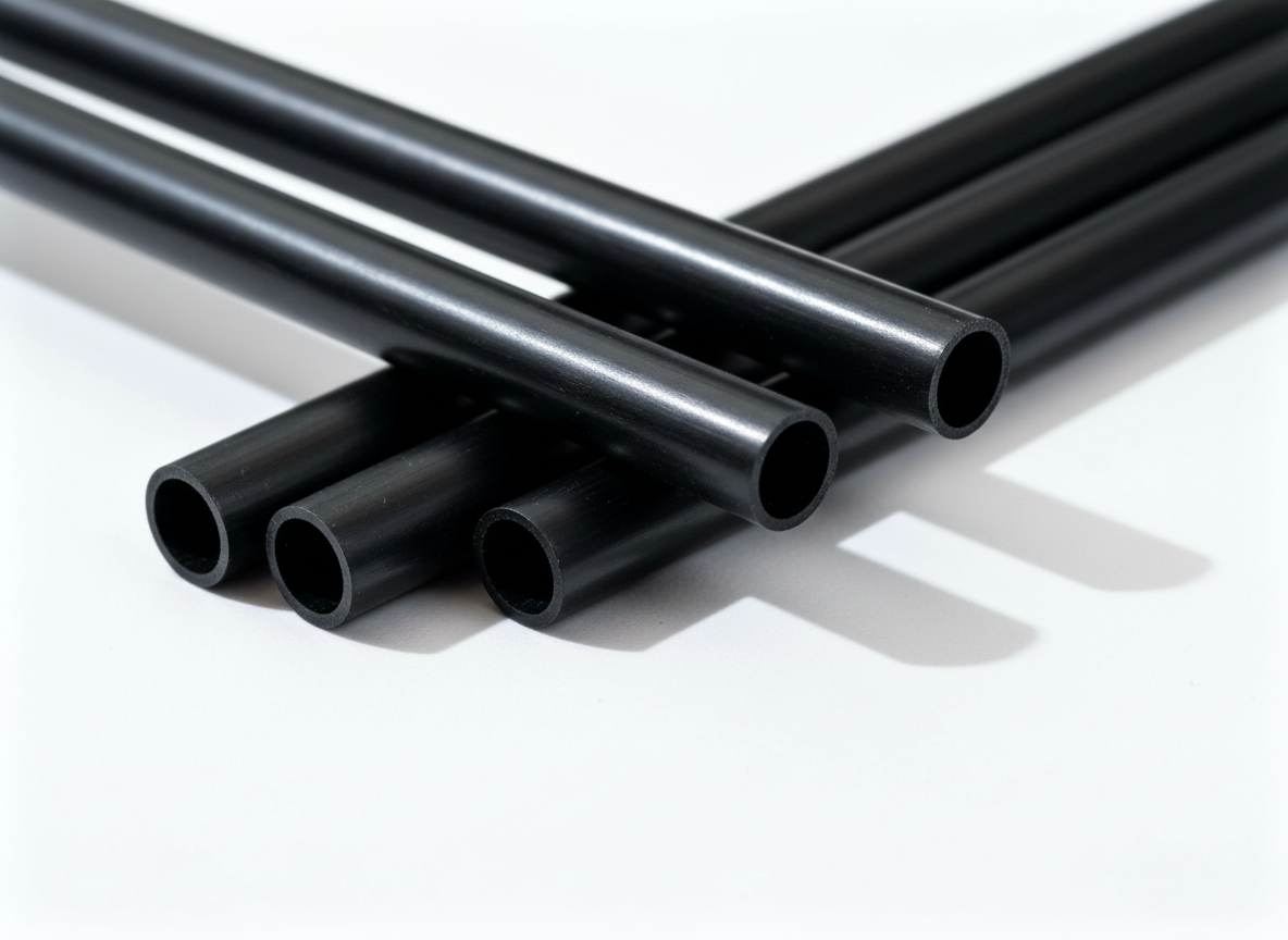 Rurka czarna G10 8 mm