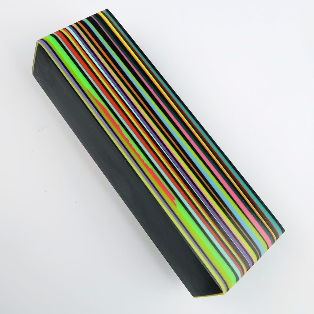 Epoxy block - rainbow 4
